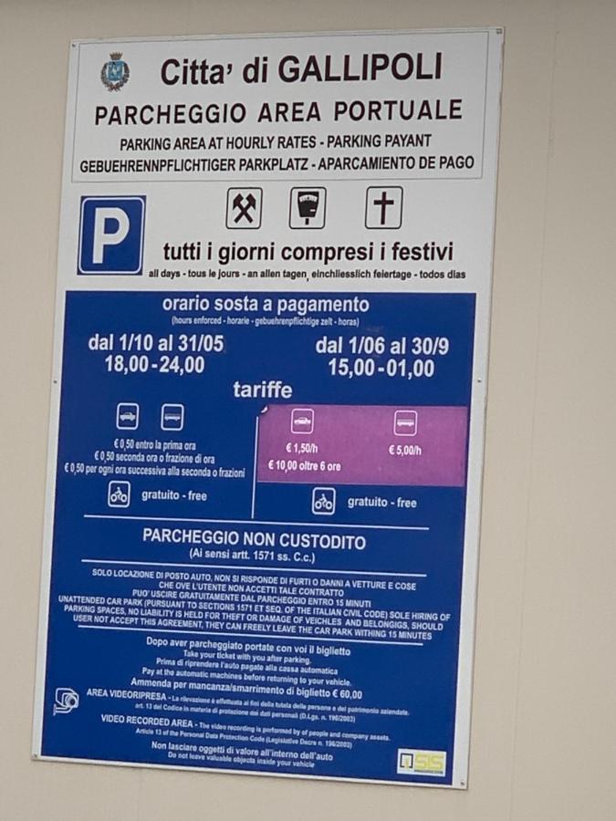 Sulle Mura Casavacanza Gallipolli Exteriör bild